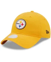 Women's New Era Gold Pittsburgh Steelers Core Classic 2.0 9Twenty Adjustable Hat