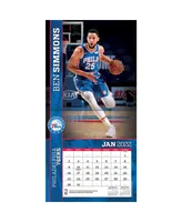 Turner Licensing Ben Simmons Philadelphia 76ers 2022 Player Wall Calendar