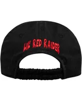 Infant Unisex Top of The World Black Texas Tech Red Raiders Mini Me Adjustable Hat