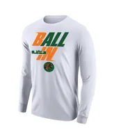 Men's Nike White Florida A&M Rattlers Legend Bench Long Sleeve T-shirt