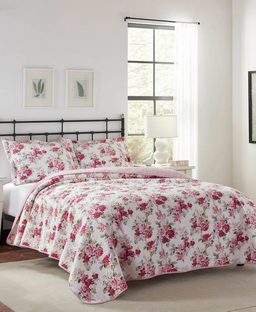 Laura Ashley Bramble Floral Cotton Reversible Duvet Cover Sets