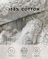 Laura Ashley Venetia 3-Pc. Quilt Set, Full/Queen