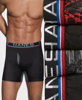 Hanes Men's Ultimate 4pk. Sport Boxer Briefs