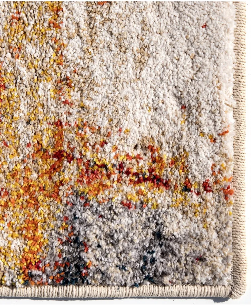 Orian Gemstone Desert Canvas 6'7" x 9'6" Area Rug