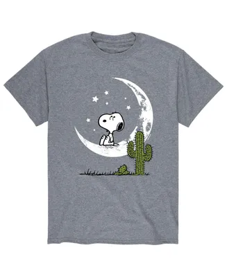 Men's Peanuts Snoopy Moon T-Shirt