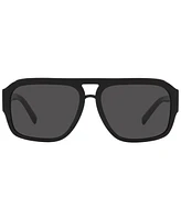 Dolce&Gabbana Men's Low Bridge Fit Sunglasses, DG4403F 58