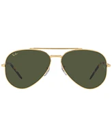 Ray-Ban Unisex New Aviator Sunglasses, RB3625