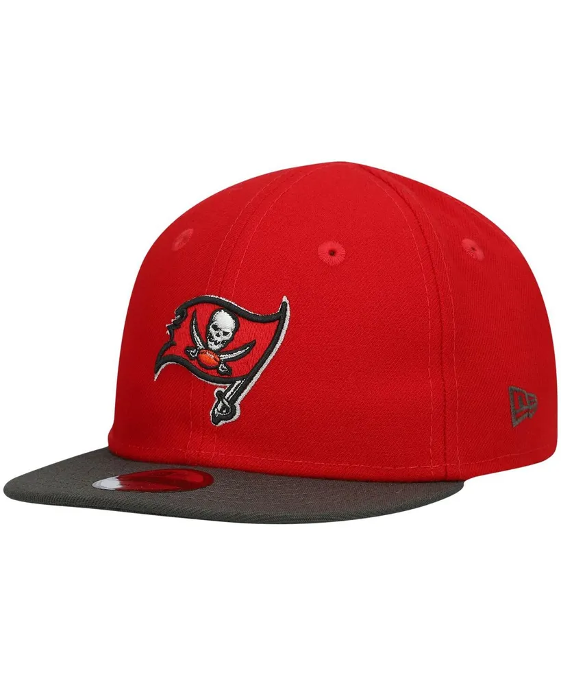 Men's Pro Standard Red/Pewter Tampa Bay Buccaneers 2Tone Snapback Hat