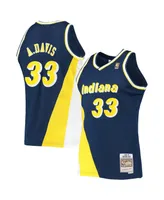 Men's Antonio Davis Navy Indiana Pacers 1996-97 Hardwood Classics Swingman Jersey