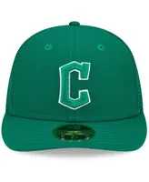 Men's Green Cleveland Guardians 2022 St. Patrick's Day On-Field Low Profile 59FIFTY Fitted Hat