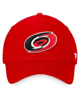 Men's Red Carolina Hurricanes Core Primary Logo Flex Hat