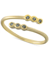 Giani Bernini Cubic Zirconia Bezel Bypass Ring, Created for Macy's