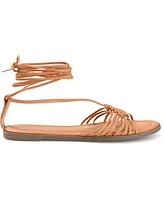 Journee Collection Women's Jess Tie-Up Sandals