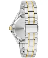 Caravelle designed by Bulova Women's Two Tone Stainless Steel Bracelet Watch 36mm