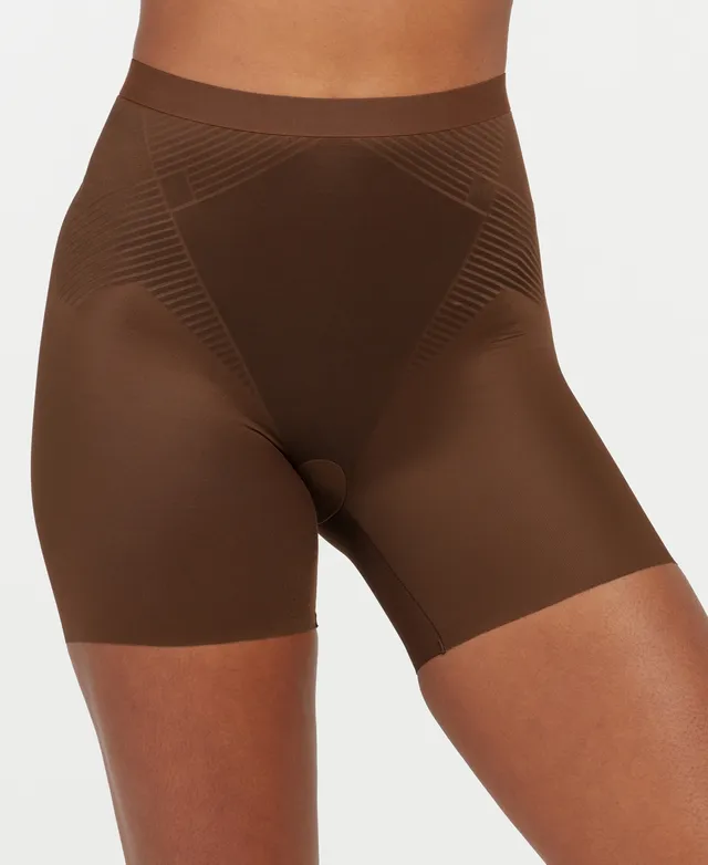 Spanx Women's Oncore Mid-thigh Short Ss6615 In Chestnut Brown | ModeSens