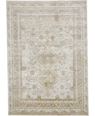 Feizy Aura R3738 5' x 8' Area Rug - Gold