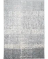 Feizy Azure R3413 5' x 8' Area Rug - Silver