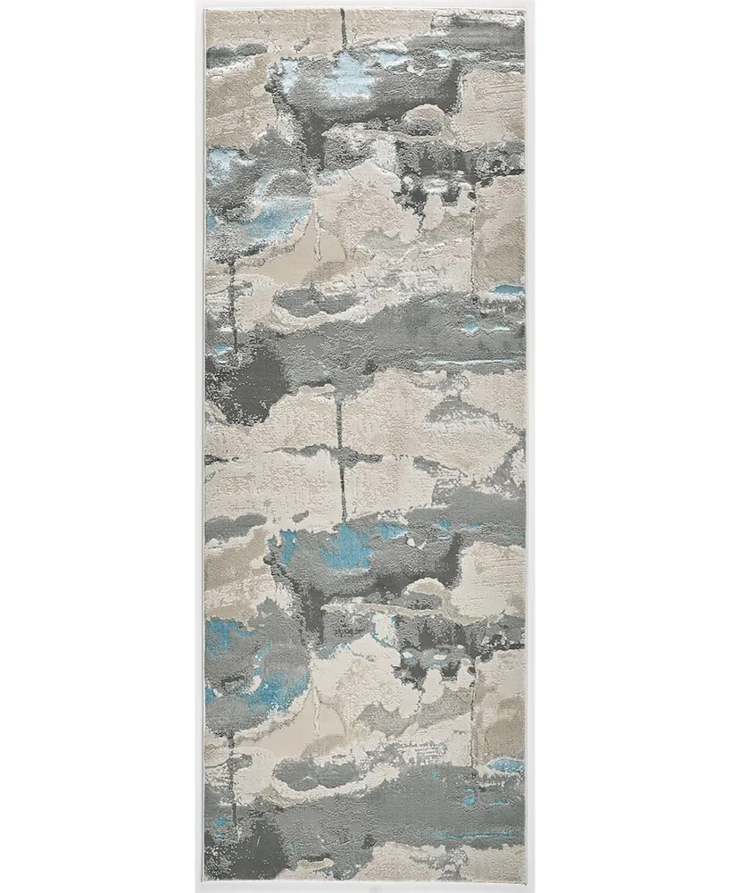 Feizy Azure R3525 2'10" x 7'10" Runner Area Rug