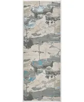 Feizy Azure R3525 2'10" x 7'10" Runner Area Rug