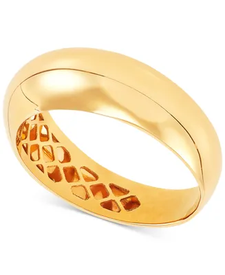 Italian Gold Polished Dome Ring in 14k Gold