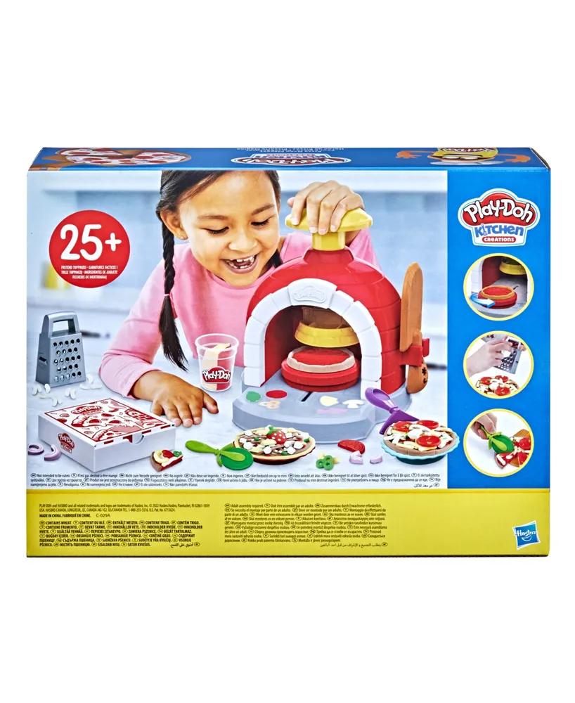 Play-Doh Kitchen Creations Pizza Oven Playset, 14 Piece
