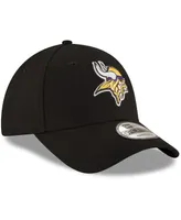 Men's New Era Black Minnesota Vikings The League 9FORTY Adjustable Hat