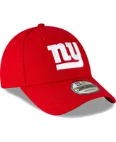 Men's New Era Red New York Giants 9FORTY The League Adjustable Hat