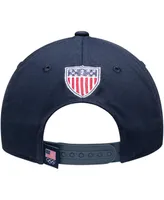 Big Boys Navy Team Usa New Logo Solid Structured Adjustable Snapback Hat