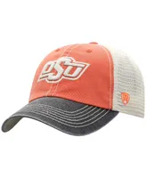 Men's Top of the World Orange Oklahoma State Cowboys Offroad Trucker Snapback Hat