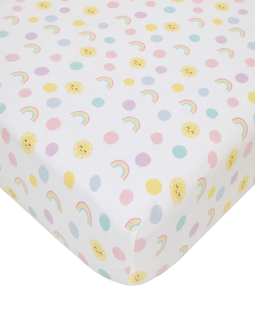 NoJo Happy Days Fitted Crib Sheet