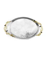 Michael Aram Olive Branch Serving Tray - Gold