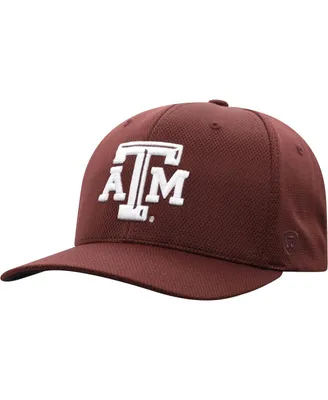 Men's Top of The World Maroon Texas A&M Aggies Reflex Logo Flex Hat