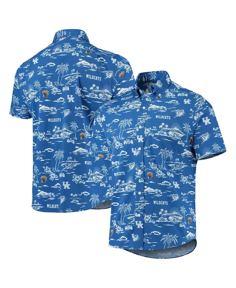 Men's Reyn Spooner Royal Seattle Mariners Kekai Button-Down Shirt