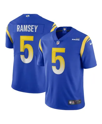 Men's Nike Jalen Ramsey Royal Los Angeles Rams Team Vapor Limited Jersey