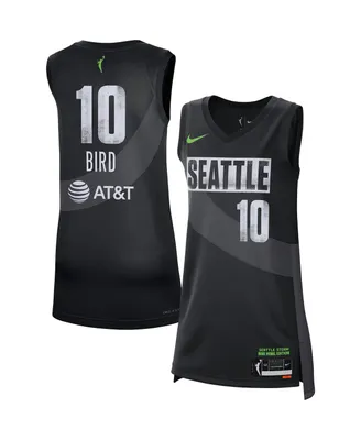 Women's Nike Sue Bird Black Seattle Storm Rebel Edition Jersey