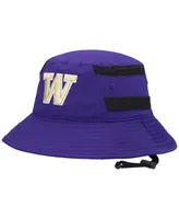 Men's adidas Purple Washington Huskies 2021 Sideline Aeroready Bucket Hat