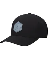 Men's Travismathew Black Dopp Tri-Blend Flex Hat