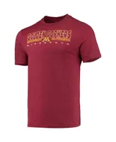 Men's Concepts Sport Heathered Charcoal, Maroon Minnesota Golden Gophers Meter T-shirt and Pants Sleep Set
