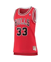 Women's Mitchell & Ness Scottie Pippen Red Chicago Bulls 1997-98 Hardwood Classics Swingman Jersey