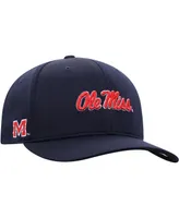 Men's Top of The World Navy Ole Miss Rebels Reflex Logo Flex Hat