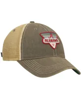 Men's Gray Alabama Crimson Tide Legacy Point Old Favorite Trucker Snapback Hat