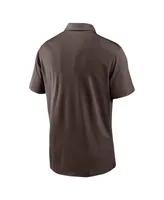 Men's Nike Brown San Diego Padres Diamond Icon Franchise Performance Polo Shirt