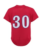 Men's Tim Raines Montreal Expos Mitchell & Ness Batting Practice Jersey - Red