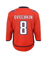 Infant Boys and Girls Alexander Ovechkin Red Washington Capitals Replica Player Jersey