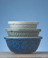 Nautical Mixing Bowls, Set of 3