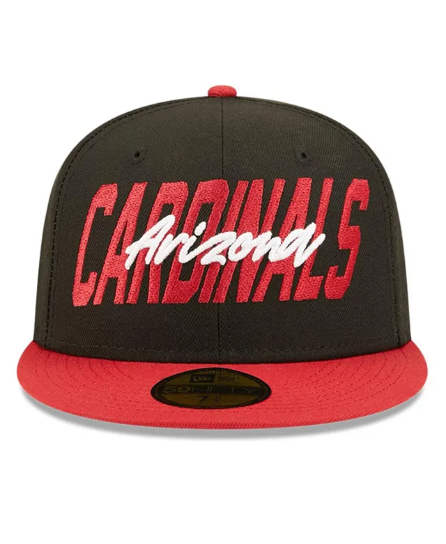 Men's New Era Cardinal Arizona Cardinals 2023 NFL Draft 59FIFTY Fitted Hat