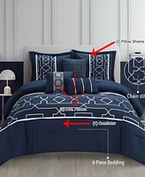 Stratford Park Aisleen 6 Piece Comforter Set, Queen