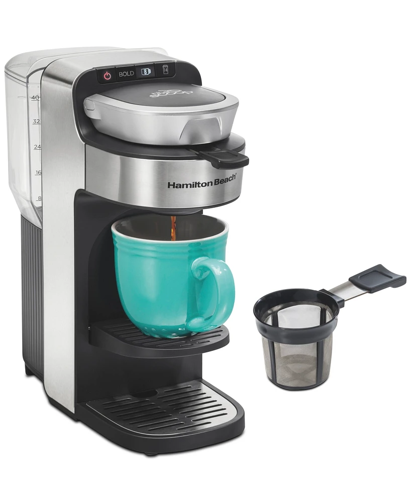 Hamilton Beach The Scoop Single-Serve Coffee Maker with Removable Reservoir