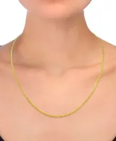 18 20 Nonna Link Chain Collar Necklace 2 9 10mm In 14k Gold