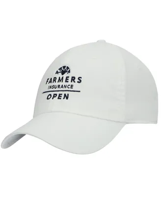 Men's Ahead White Farmers Insurance Open Shawmut Adjustable Hat